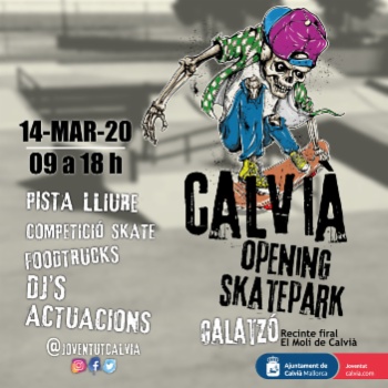 Imatge Inauguraci skatepark Ajornada fins a nova data