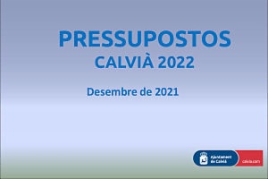Imagen Proyecto de Presupuestos municipales de 2022