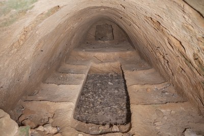Cova d'enterrament del Túmul de Son Ferrer