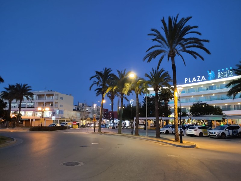 Plaça Santa Ponça.