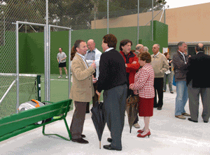 Costa d'en Blanes inaugura les pistes de pàdel.