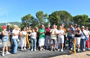 Inaugurat el nou itinerari Peguera-Es Capdellà.