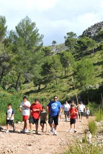 100 persones acudeixen a la jornada de senderisme.