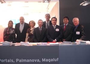 Calvià promociona a Londres el camp de rugbi.
