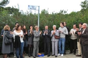 Inaugurats dos carrers de Peguera.