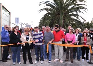 Nou passeig peatonal entre Calvià i es Capdellà.