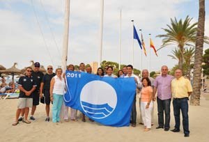 9 platges llueixen des d&#8217;avui Bandera Blava.