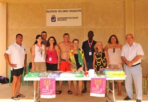 Calvià es mulla per l&acute;esclerosi múltiple.