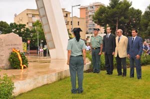 Homenatge a Diego Salvà i Carlos Sáenz de Tejada.