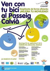 Calvià es suma a la Setmana Europea de Movilitat.