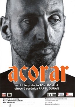 Teatre: Acorar.