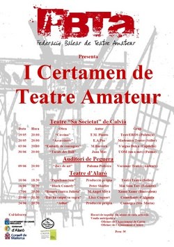 I Certamen de Teatre Amateur de Mallorca.