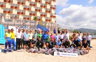 Jornada de neteja dels fons marins.