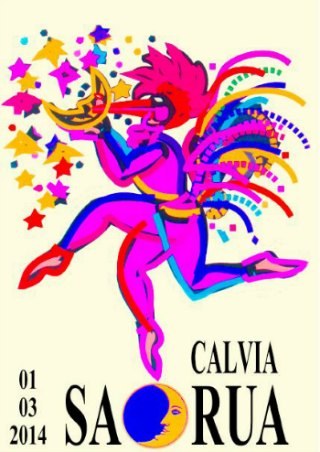 Cartell guanyador del concurs de Sa Rua 2014.