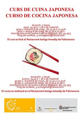 Curs de cuina japonesa.