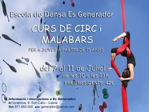 CURSOS MONOGRAFICS DE CIRC I URBAN DANCE.