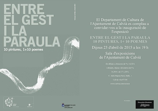 Exposició: Entre el gest i la paraula.