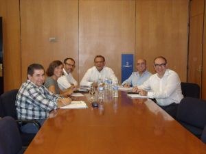 Reunió amb el Conseller de Turisme a Calvià.