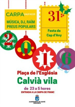 Festa Cap d'any 2015 a Calvià.