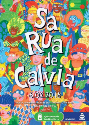 Bases per participar a Sa Rua 2016.