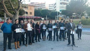 Concentració a Santa Ponça.