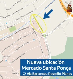 El mercat de Santa Ponça canvia d'ubicació.
