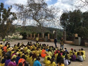 Benvinguda als Escoltes en Galatzó.