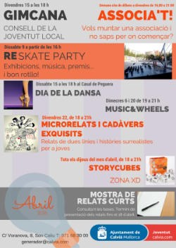 Activitats Es Generador abril.