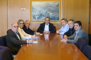 Reunió amb l'associació de distribuïdors.