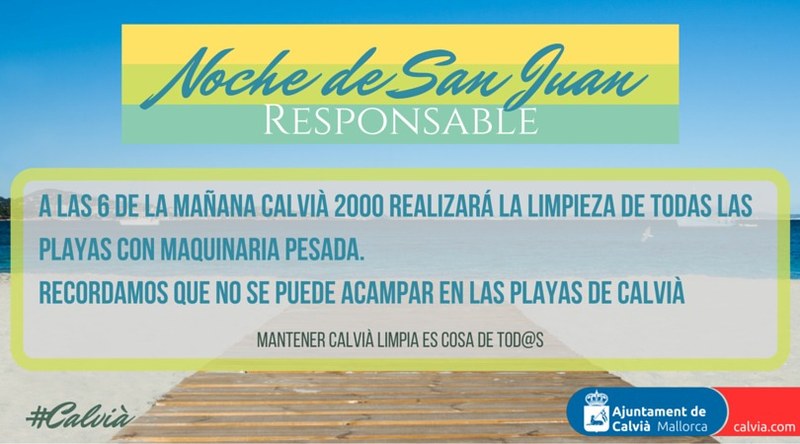Gaudeix de la Nit de Sant Joan amb seguretat.
