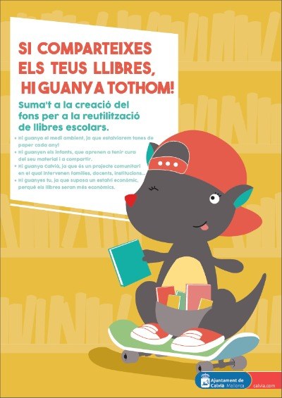 Si comparteixes els teus llibres hi guanya tothom!.