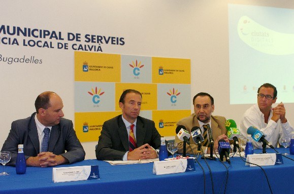 Banda ampla entre Calvià i Son Bugadelles.