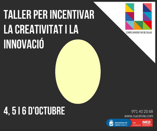 Taller sobre creativitat al CUC.