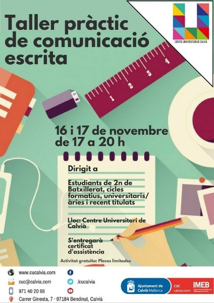 Taller de comunicación escrita.