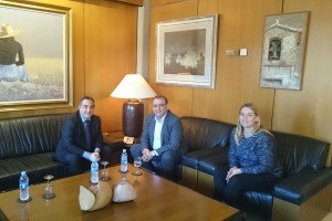 Visita del cònsol d'Argentina.