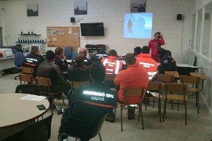 Curs emergències de muntanya.