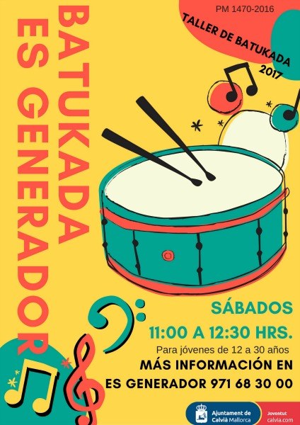 Taller de batucada jove.