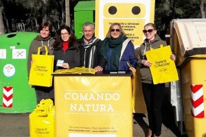 Visita al 'Comando Natura' a Calvià.