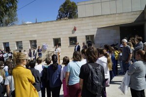 Acte contra la violència de gènere.