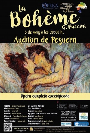 La Bohème de G. Puccini.