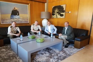 Visita del comandant general de Balears.