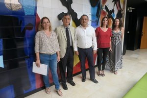 Trobada amb representants d'AECC a Balears.