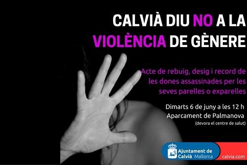 Acte de record de les dones assassinades.