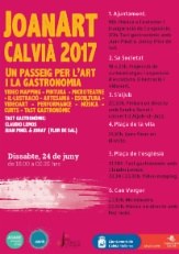 Programa JoanArt 2017.