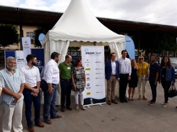 Presentació conveni per a la mobilitat elèctrica.