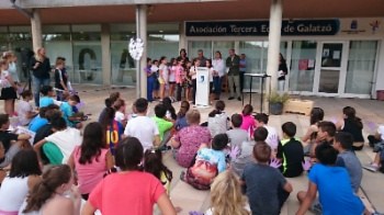 Acte de repulsa contra la violència de génere.