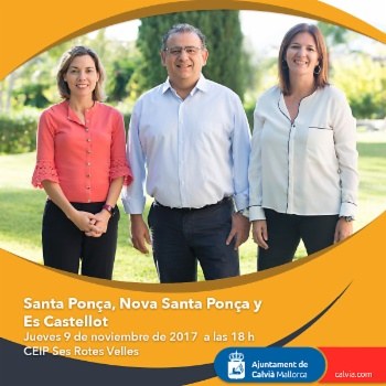 Acte de rendició de comptes a Samta Ponça.