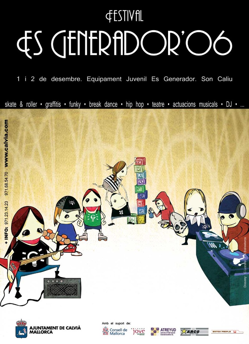 FOTOS+VIDEOS FESTIVAL ES GENERADOR 2006.