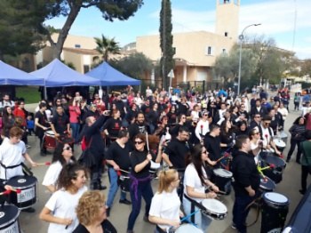 II Trobada Batucades de les Illes Balears.