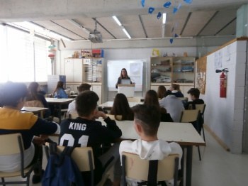 Taller 'Calvià solar' a l'IES Bendinat.